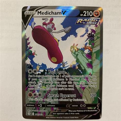 pokemon medicham card|Medicham V (Full Art) .
